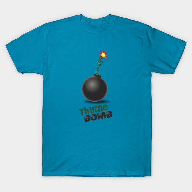 Thyme Bomb T-Shirt by at1102Studio